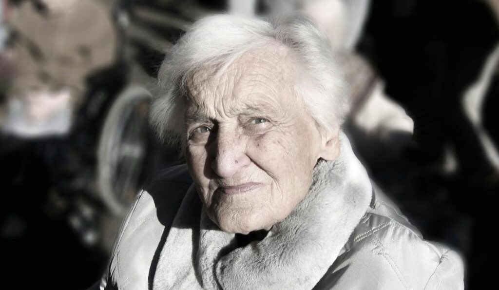Elderly woman