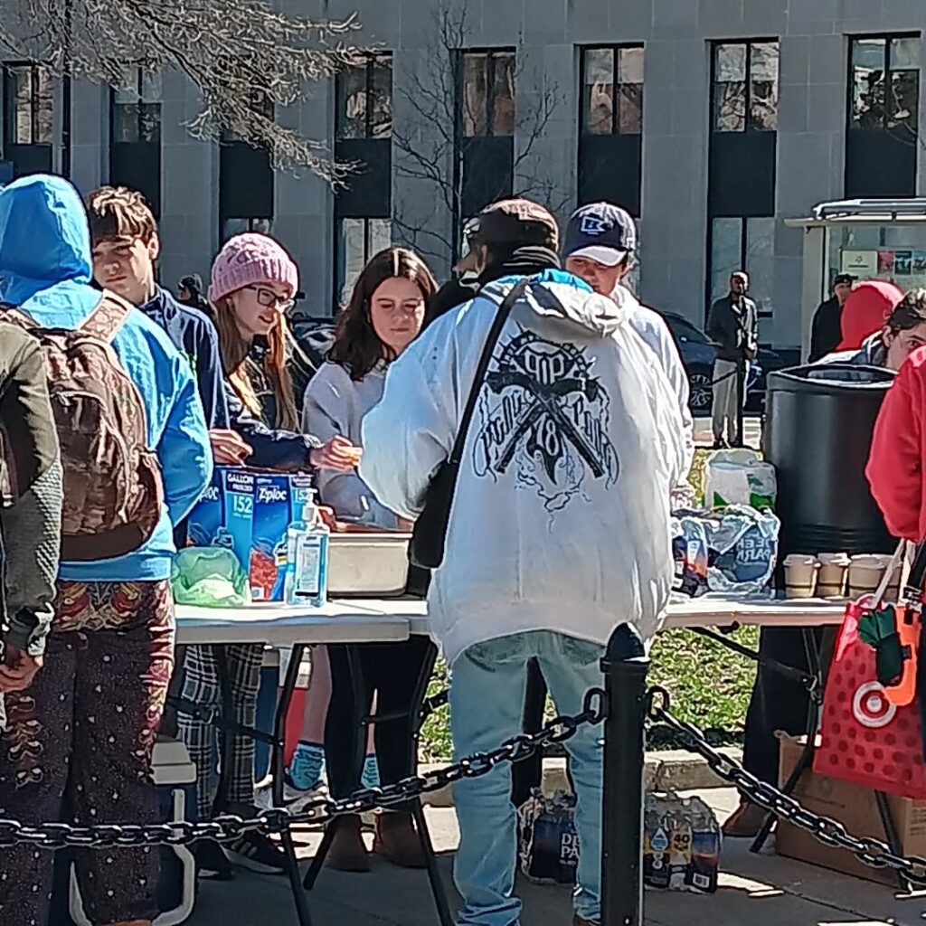 Youth serving homeless people in Washington DC
